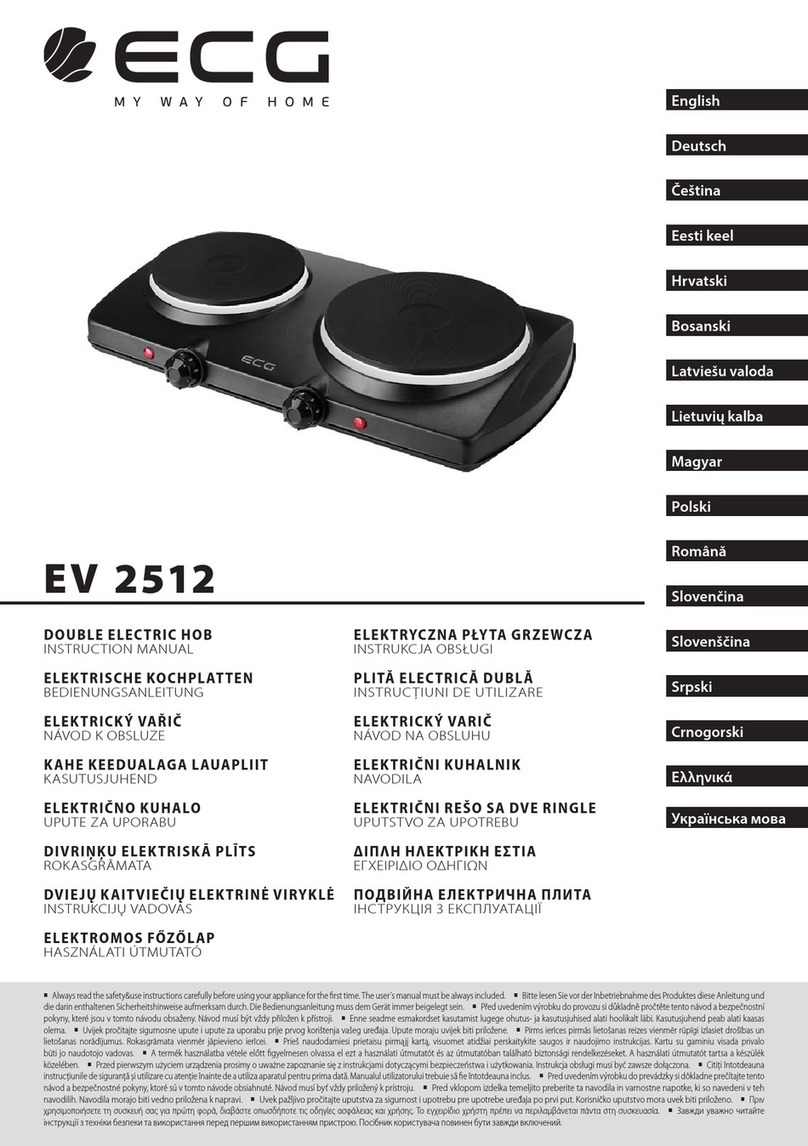 ECG EV 2512 instruction manual
