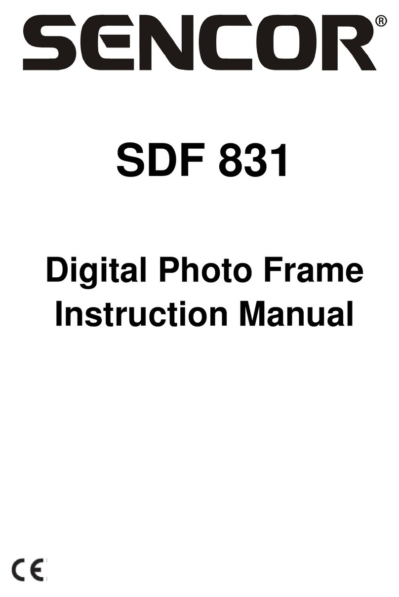 Sencor SDF 831 User manual Sencor SDF 831 User manual