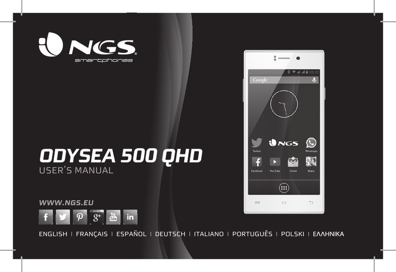 NGS ODYSEA 500 QHD User manual