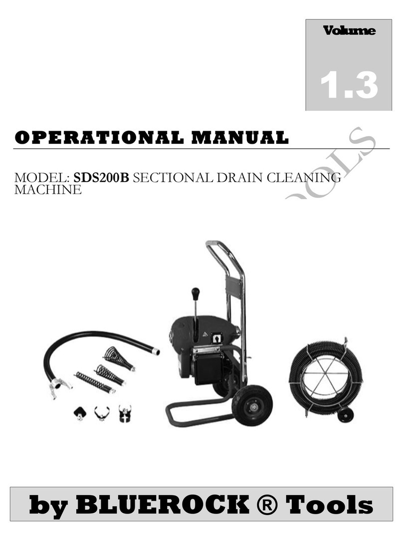 Bluerock Tools SDS200B Quick start guide