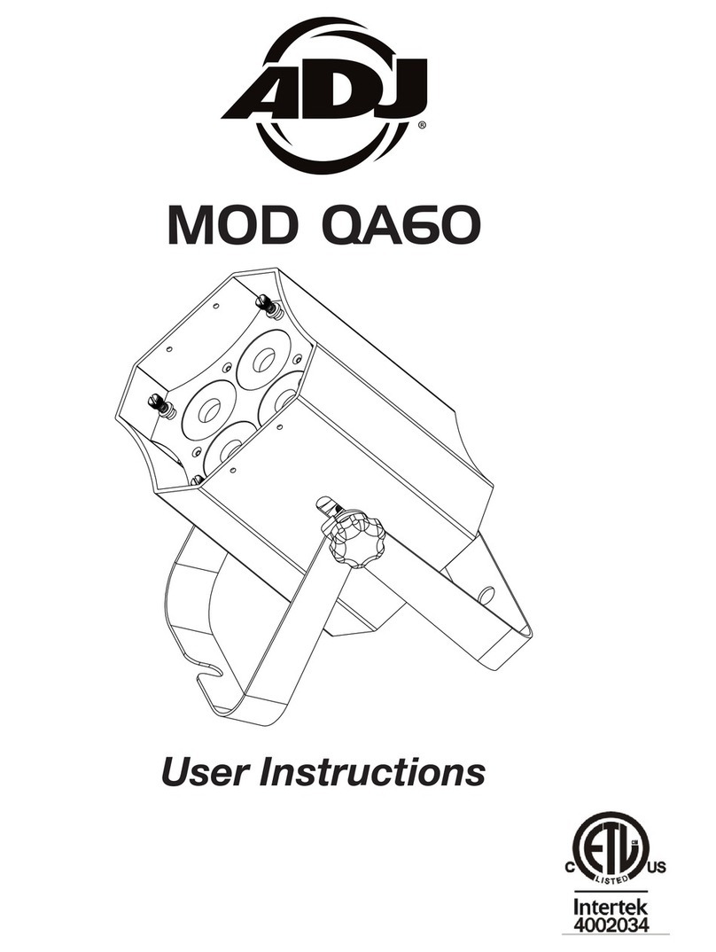 ADJ MOD QA60 User manual