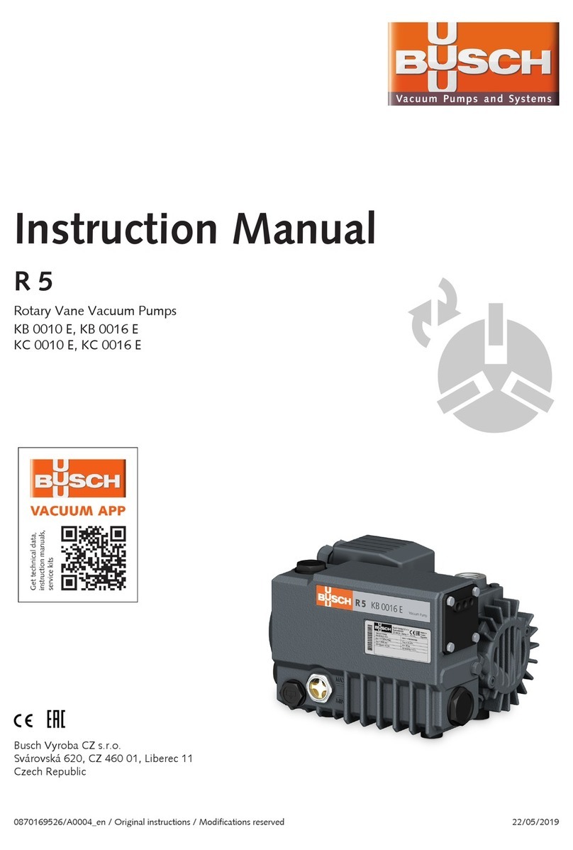 BUSCH R 5 KB 0010 E instruction manual