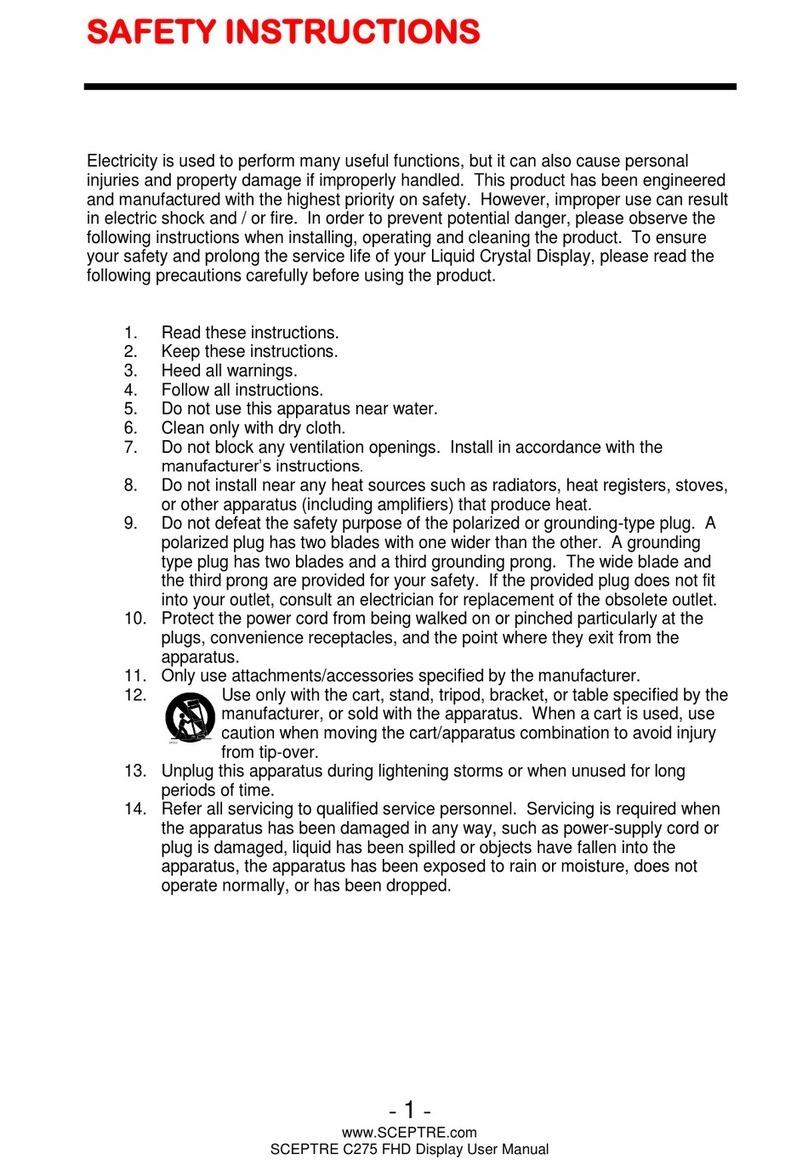 Sceptre C275 User manual