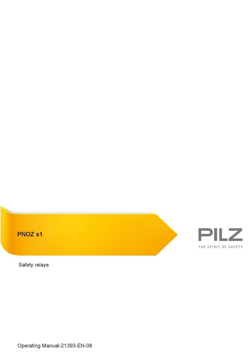 Pilz PNOZ s1 operating manual
