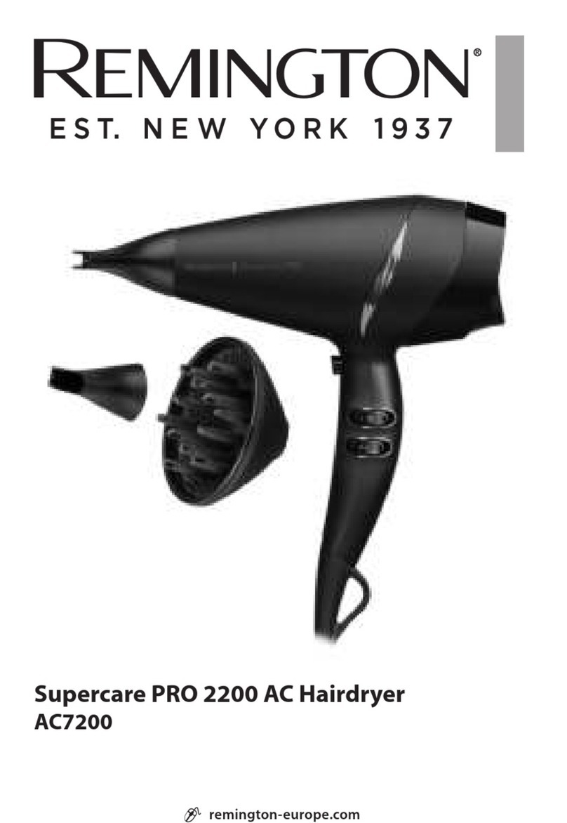 Remington AC7200 manual