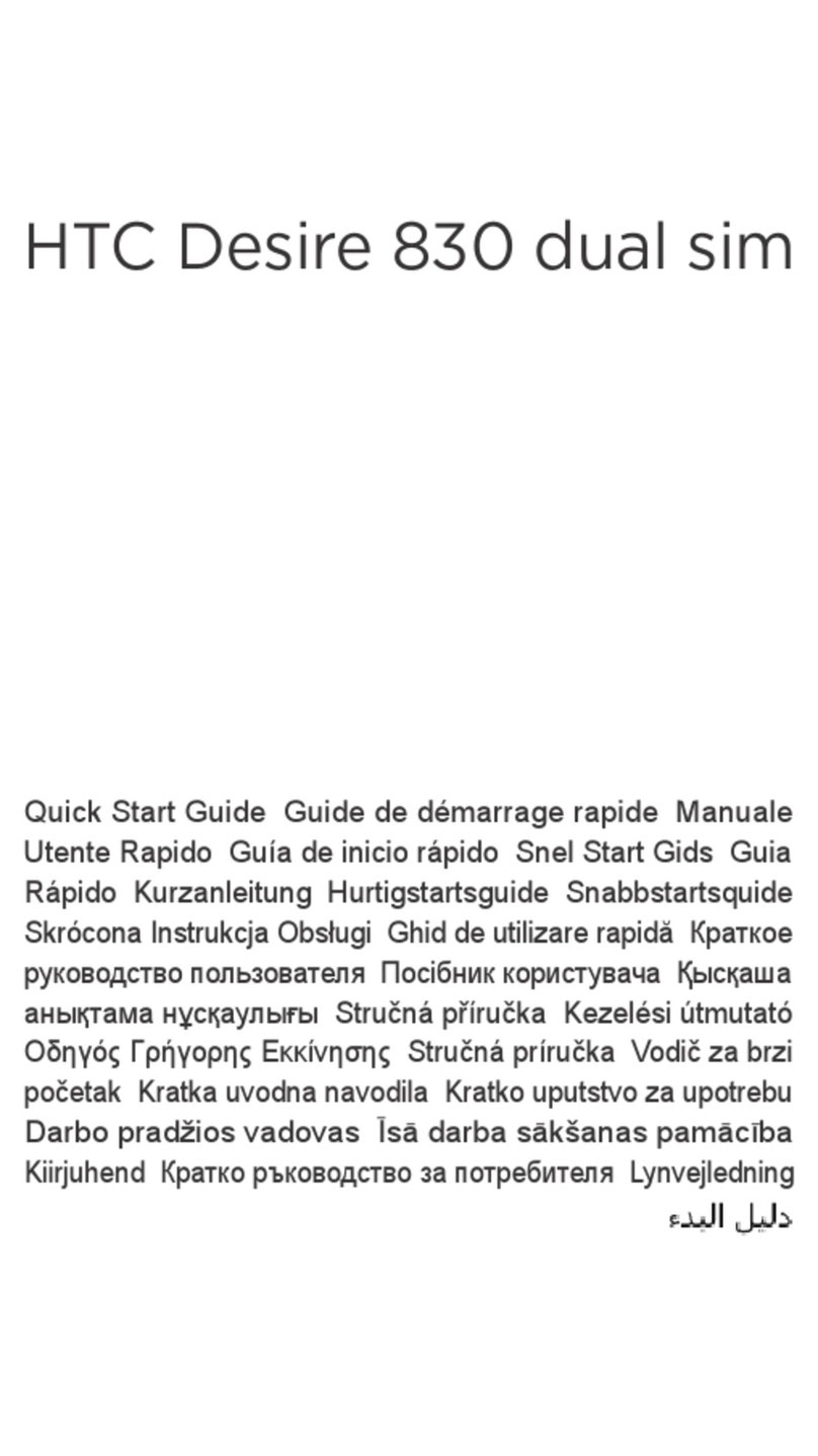 HTC Desire 830 dual sim User manual HTC Desire 830 dual sim User manual