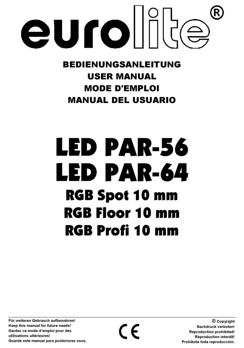 EuroLite LED PAR-56 user manual