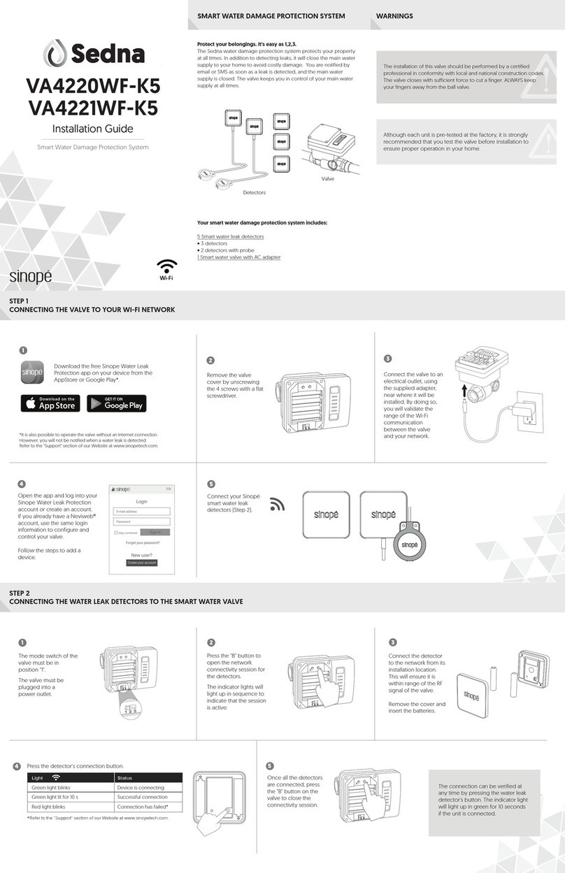 Sedna VA4220WF-K5 installation guide