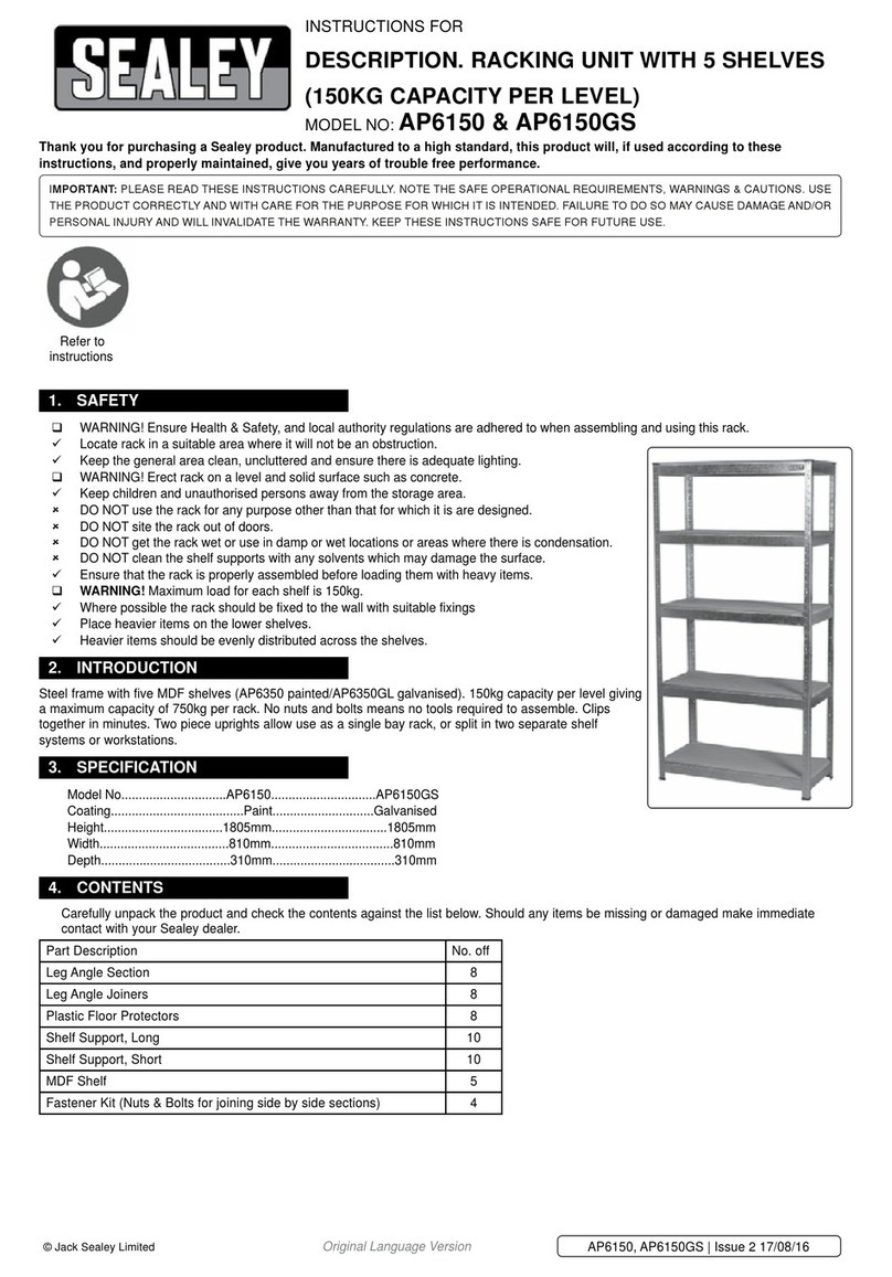Sealey AP6150GS User manual