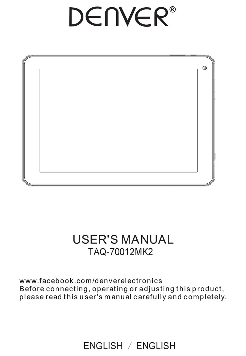 Denver TAQ-70012MK2 user manual