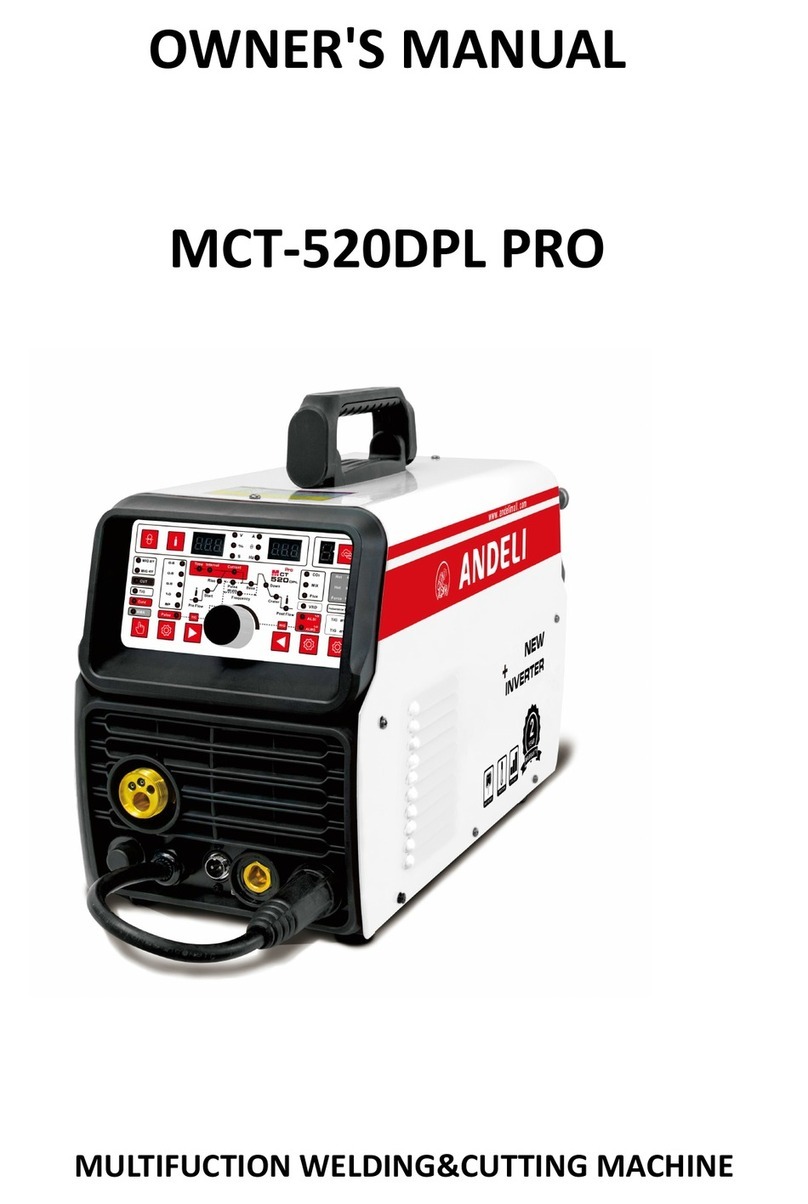 ANDELI MCT Series owner's manual