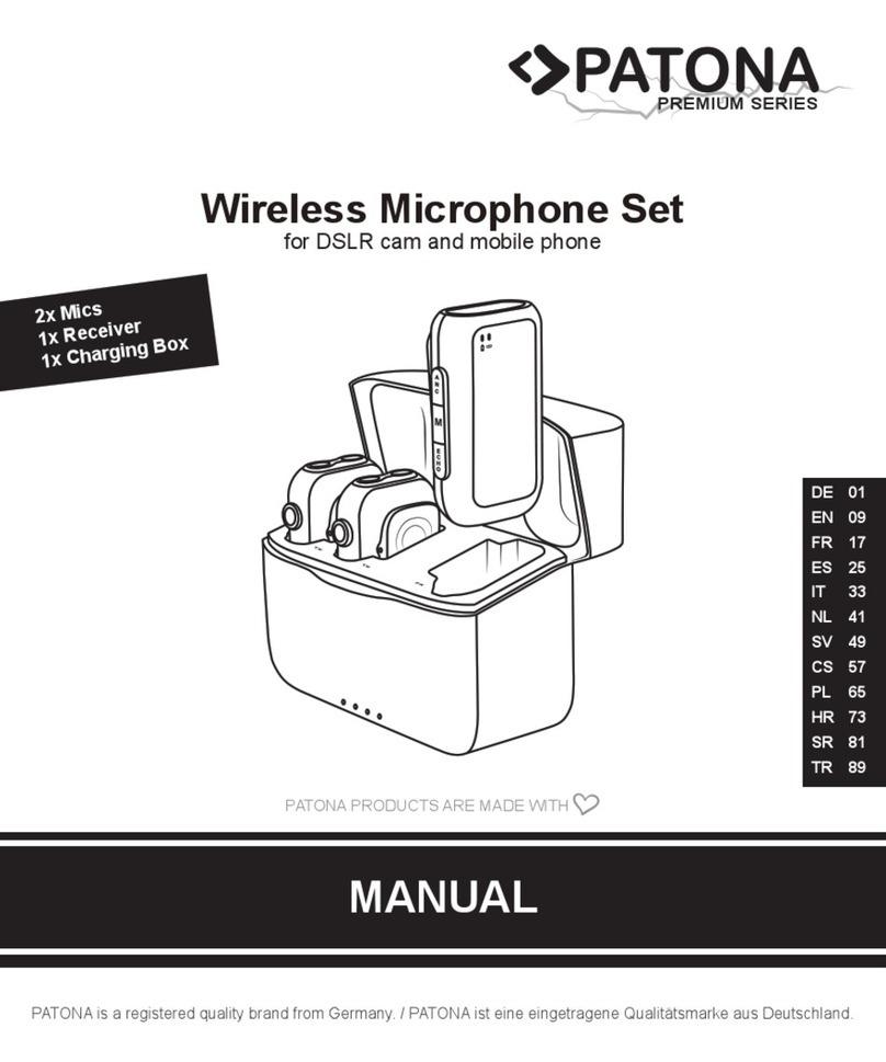 PATONA PREMIUM Series manual
