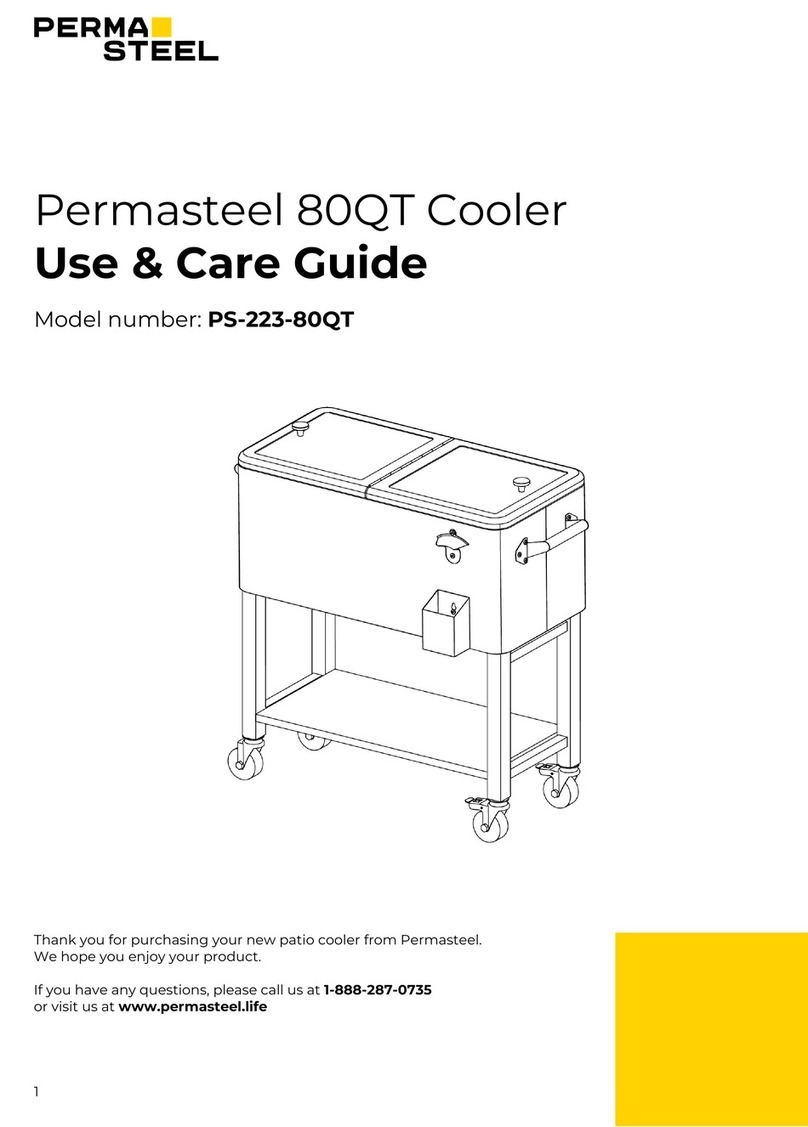 Perma 80QT Use & care guide