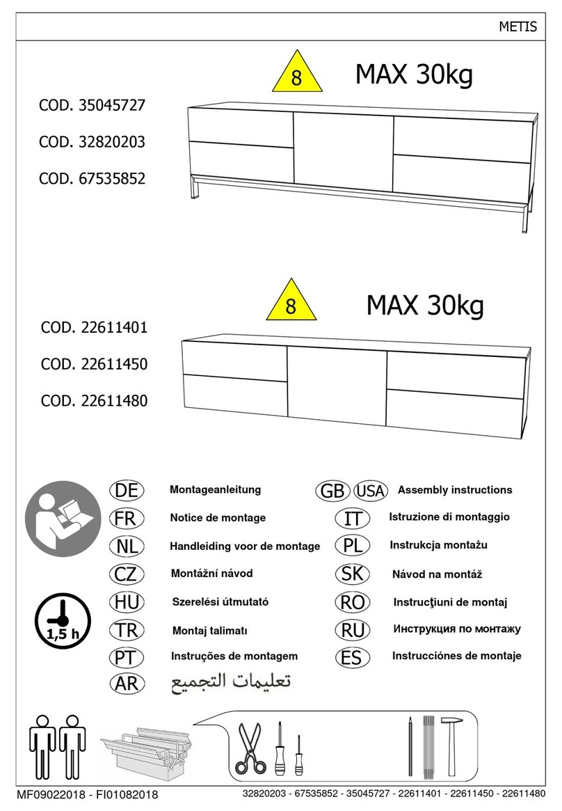 Otto METIS 35045727 Assembly instructions