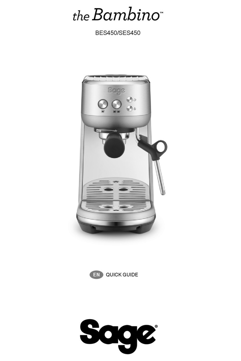 Sage the Bambino SES450BSS4GUK1 quick guide