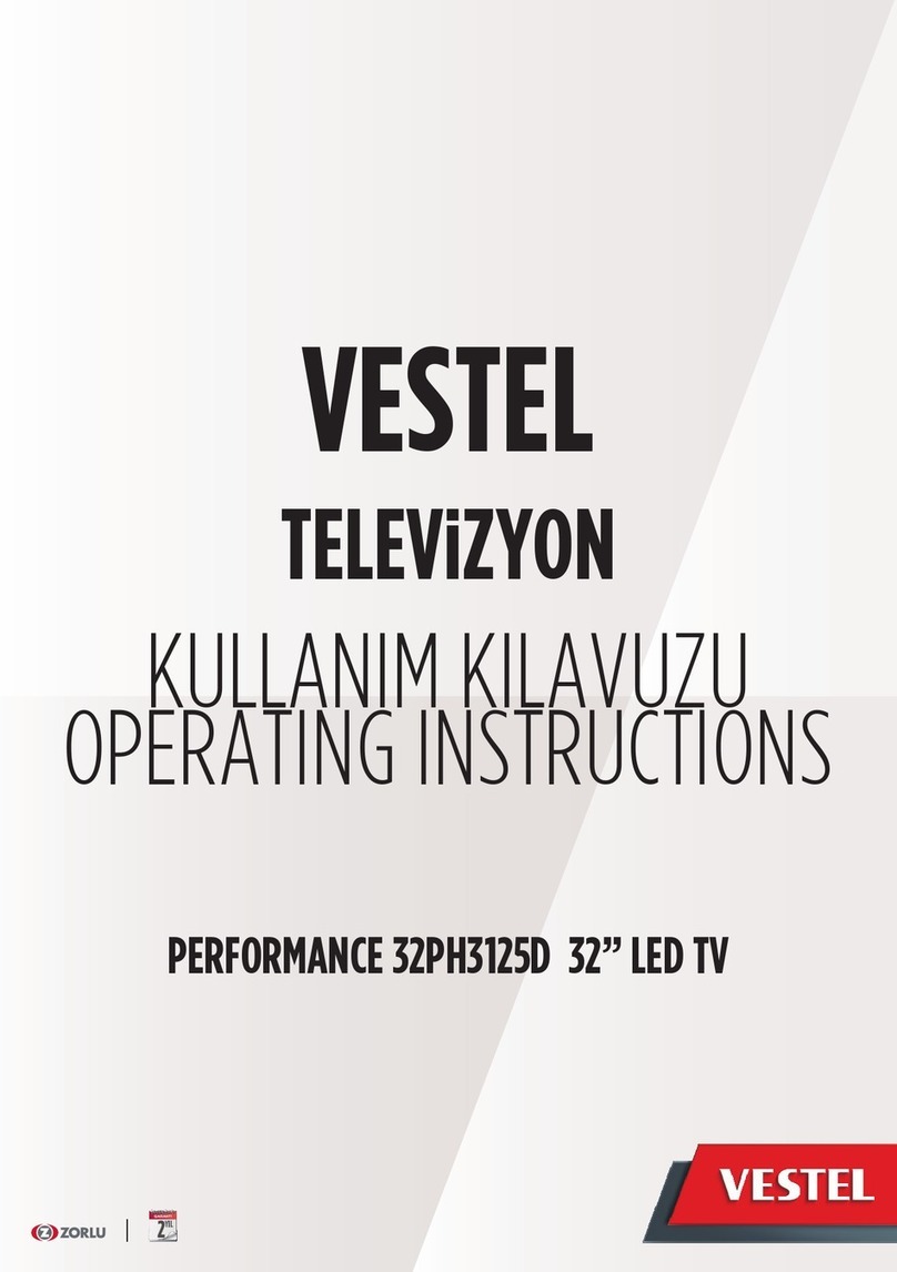 VESTEL PERFORMANCE 32PH3125D User manual