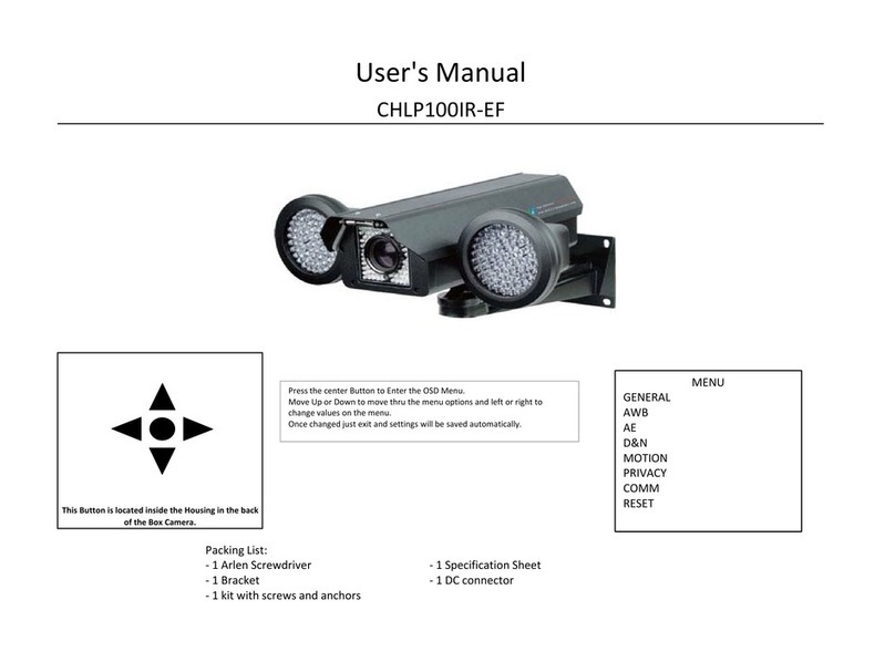 COP-USA CHLP100IR-EF User manual