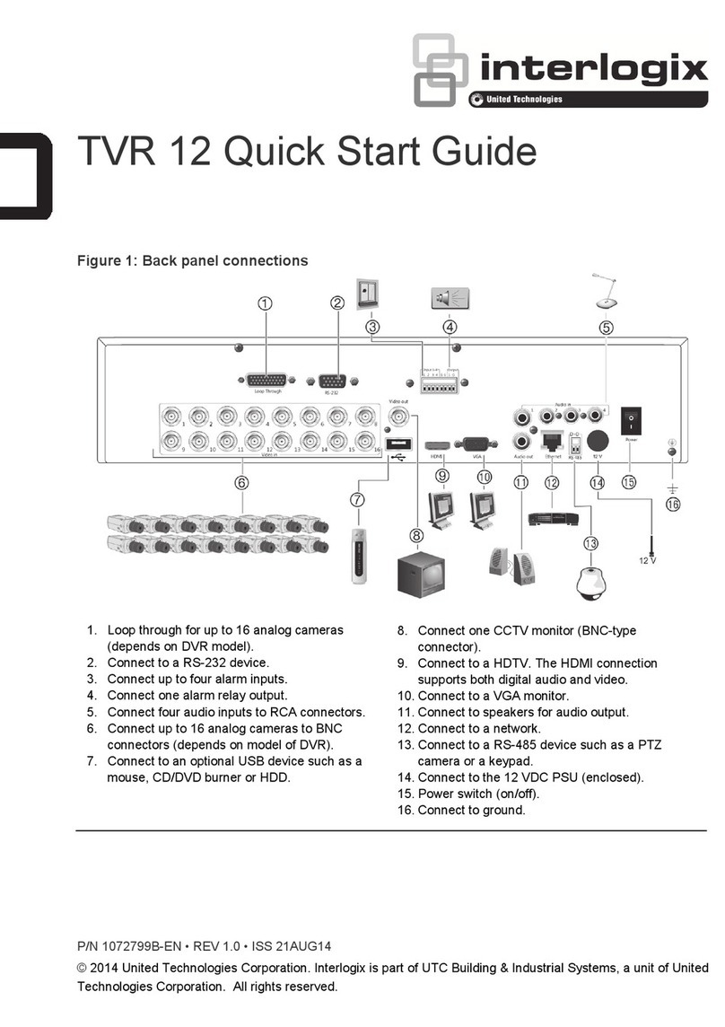 United Technologies TVR-1204C-500 User manual