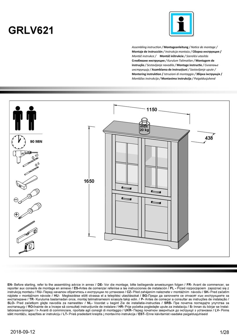 Forte GRLV621 User manual