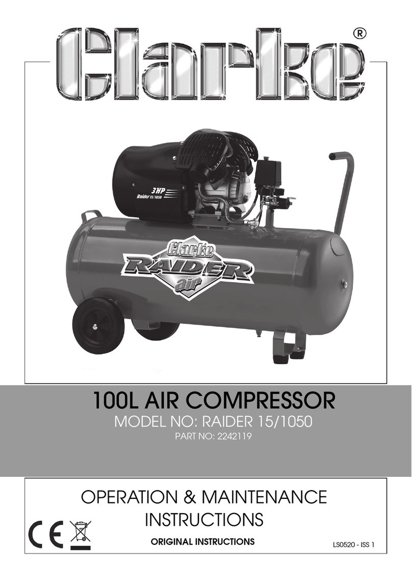 Clarke 2242119 Instruction Manual