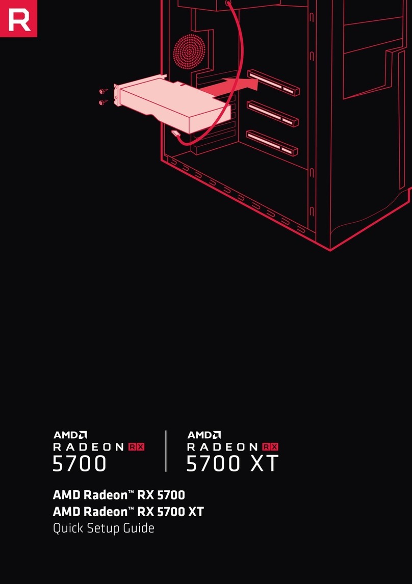 AMD Radeon RX 5700 User manual