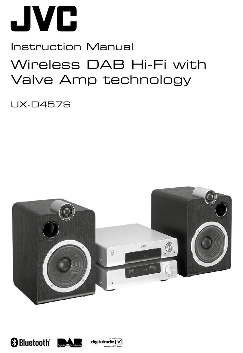 JVC UX-D457S User manual