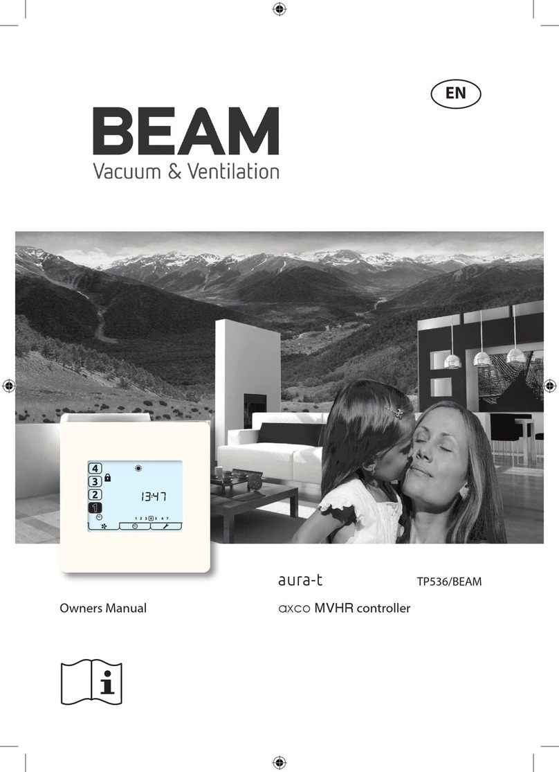 Beam aura-t TP536/BEAM owner's manual