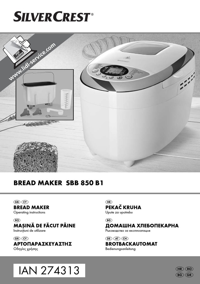 Silvercrest SBB 850 B1 User manual