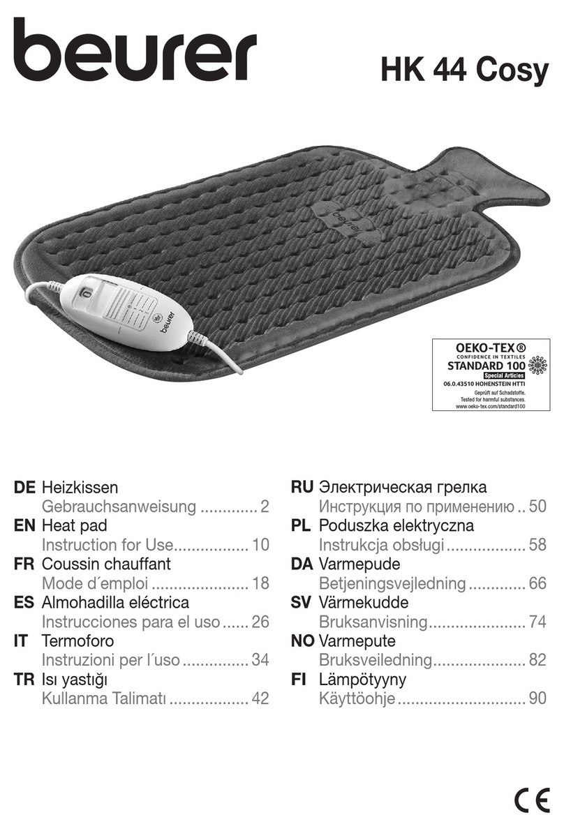 Beurer 1518548 Instructions for use