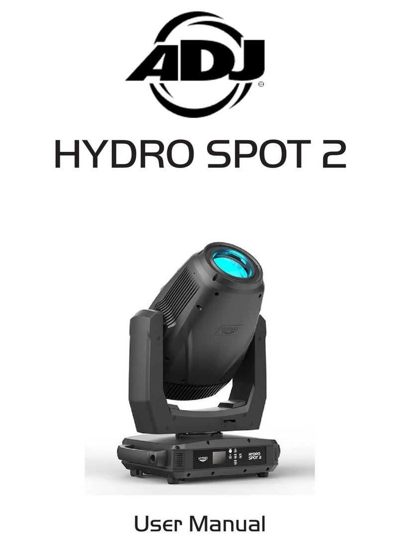 ADJ HYD320 User manual