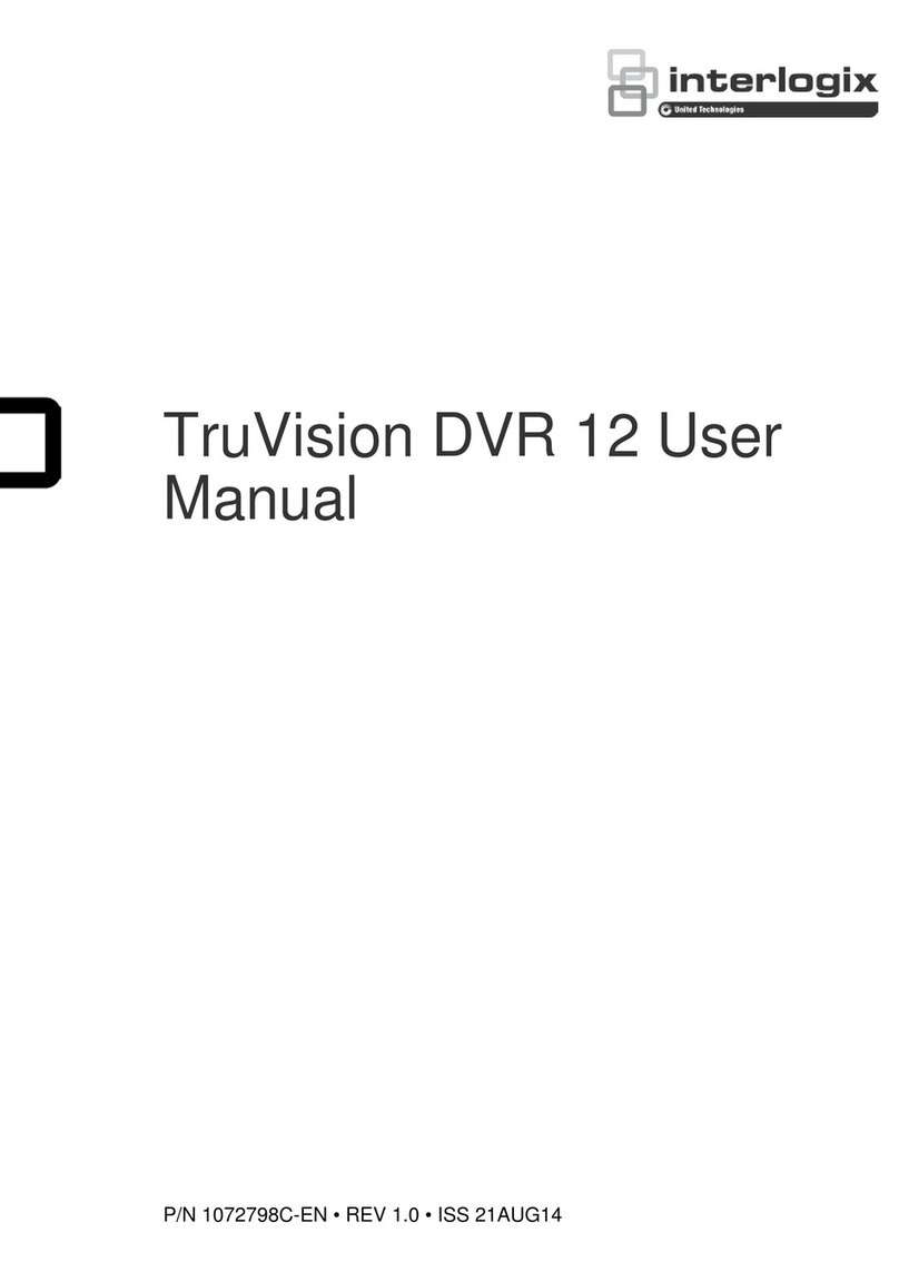 United Technologies TruVision DVR 12 user manual