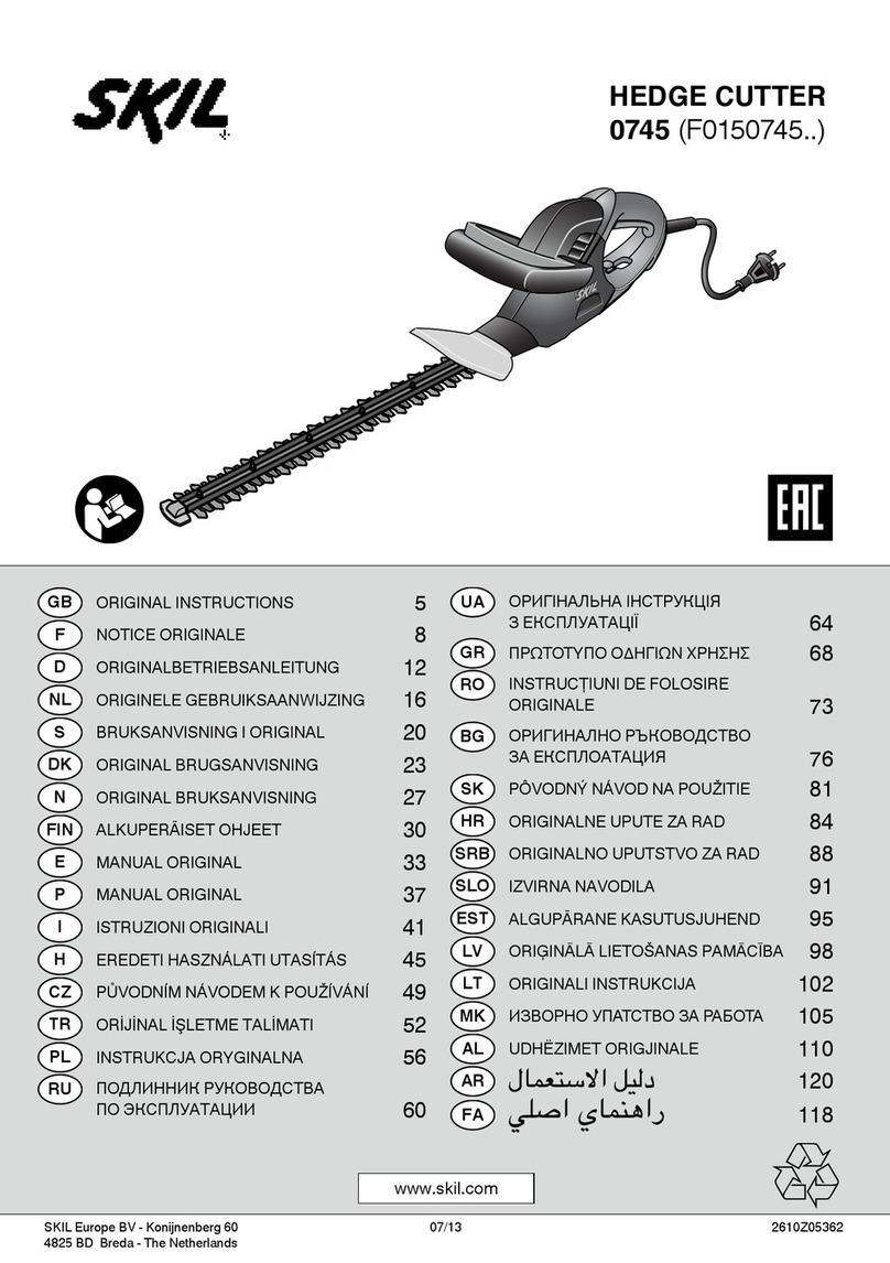 Skil 0745 Original instructions