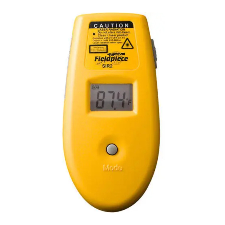 Fieldpiece SIR2 User manual