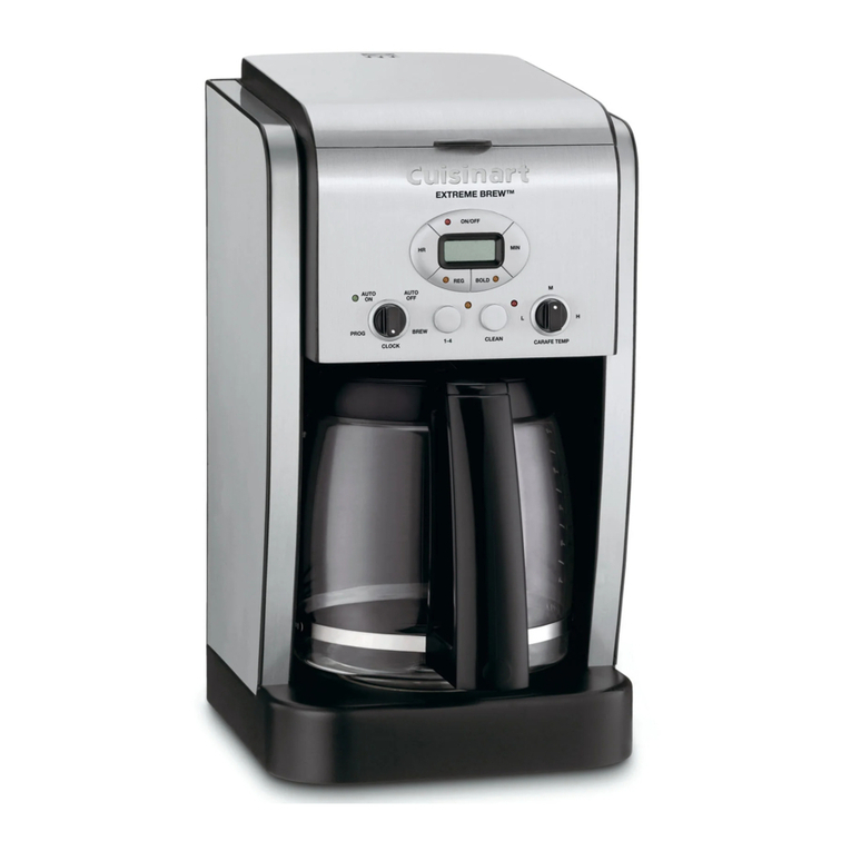 Cuisinart Extreme Brew DCC-2650 Series user manual Cuisinart Extreme Brew DCC-2650 Series user manual