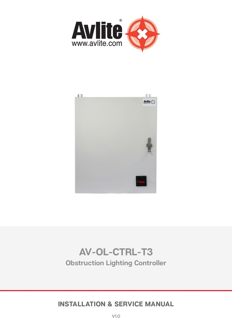 Avlite AV-OL-CTRL-T3 Installation & service manual