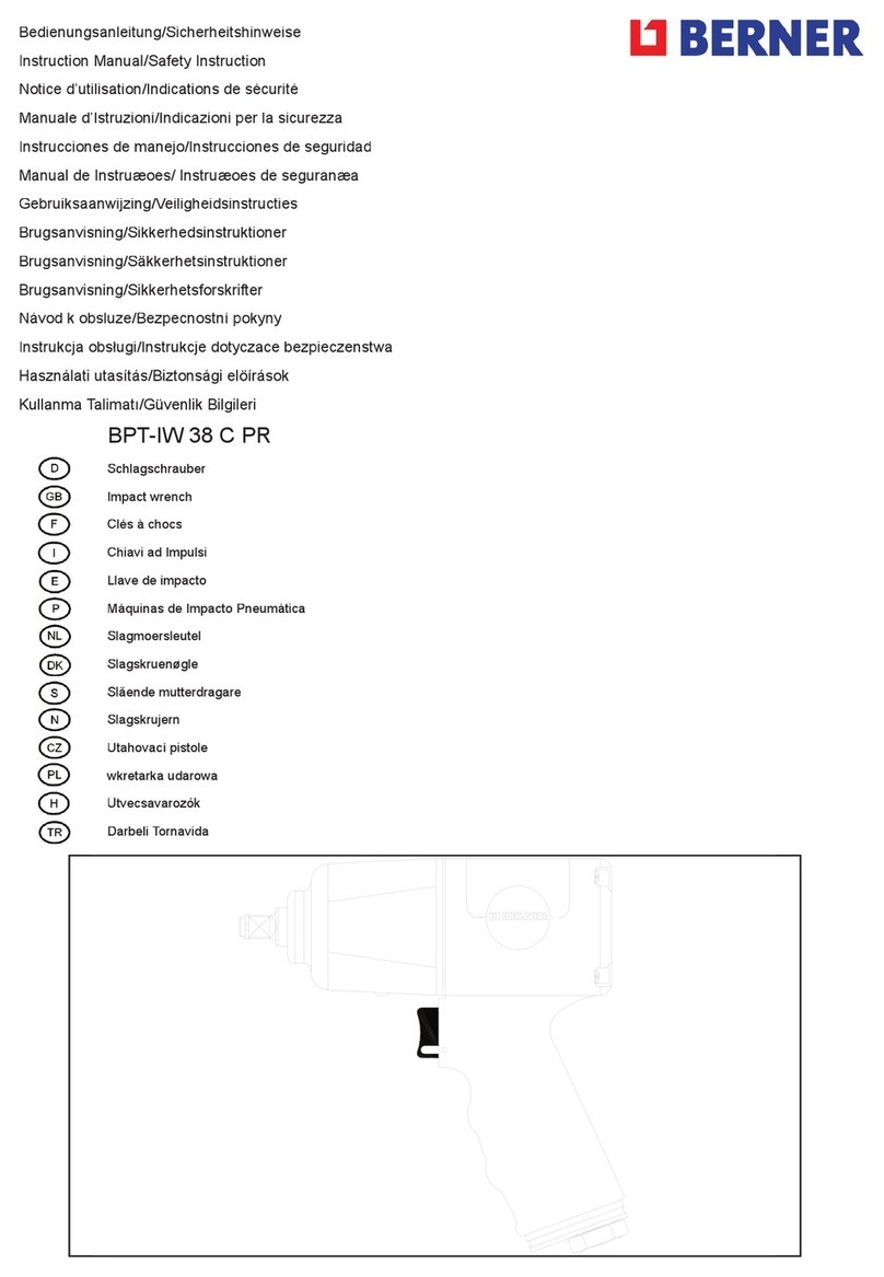 Berner BPT-IW 38 C PR IND User manual