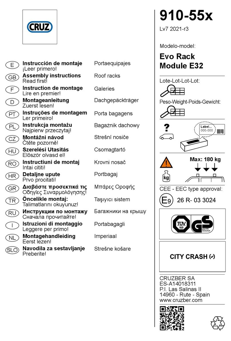 Cruz 910-55 Series User manual