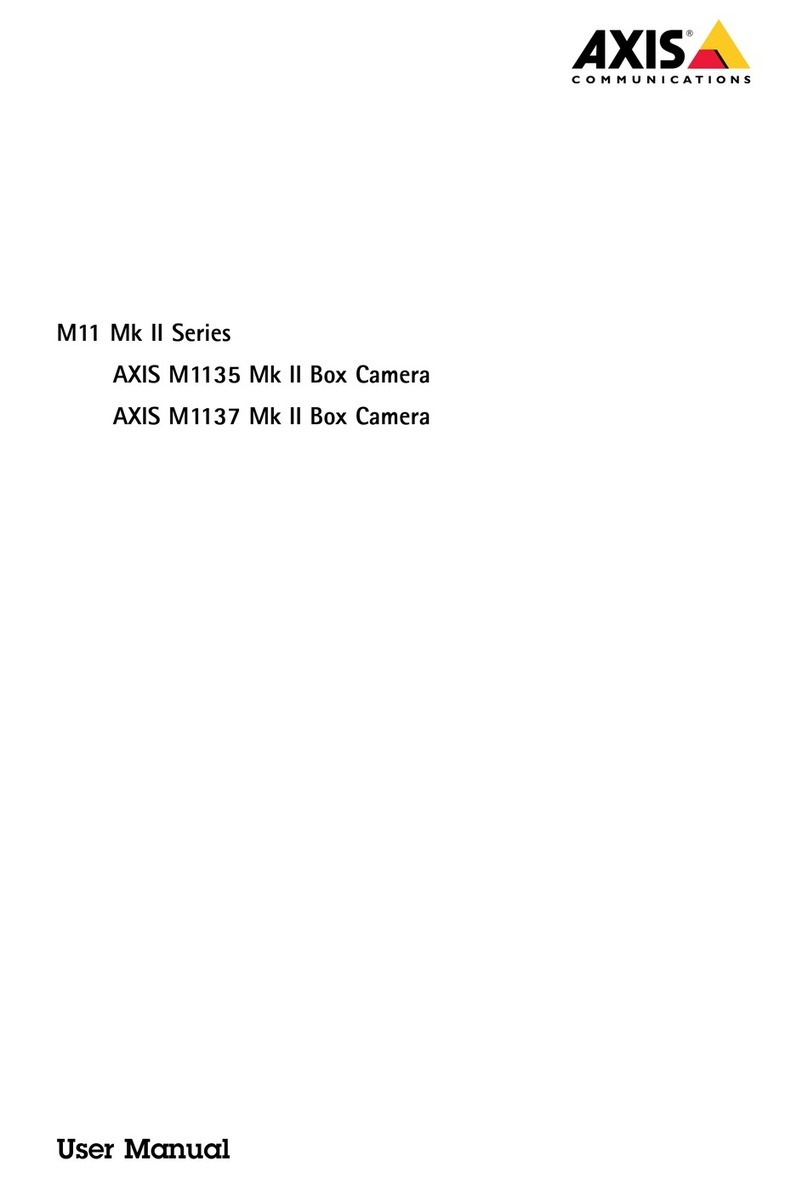 Axis M11 Mk II Series User manual