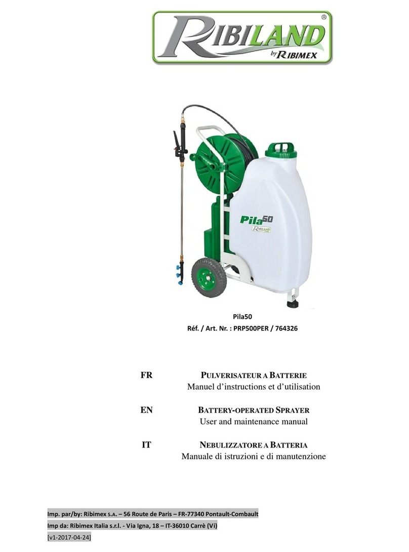 Ribimex RIBILAND Pila50 User and maintenance manual