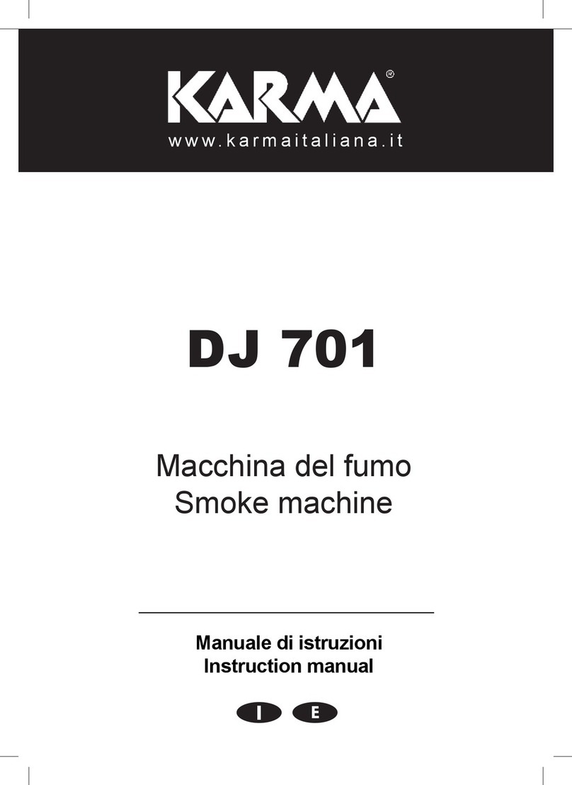 Karma DJ 701 instruction manual