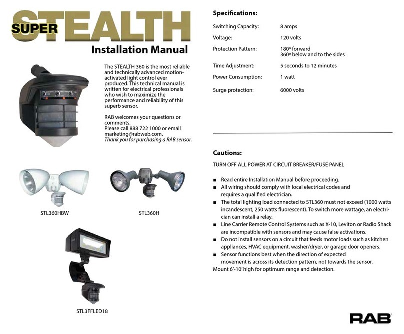 RAB STEALTH 360 User manual
