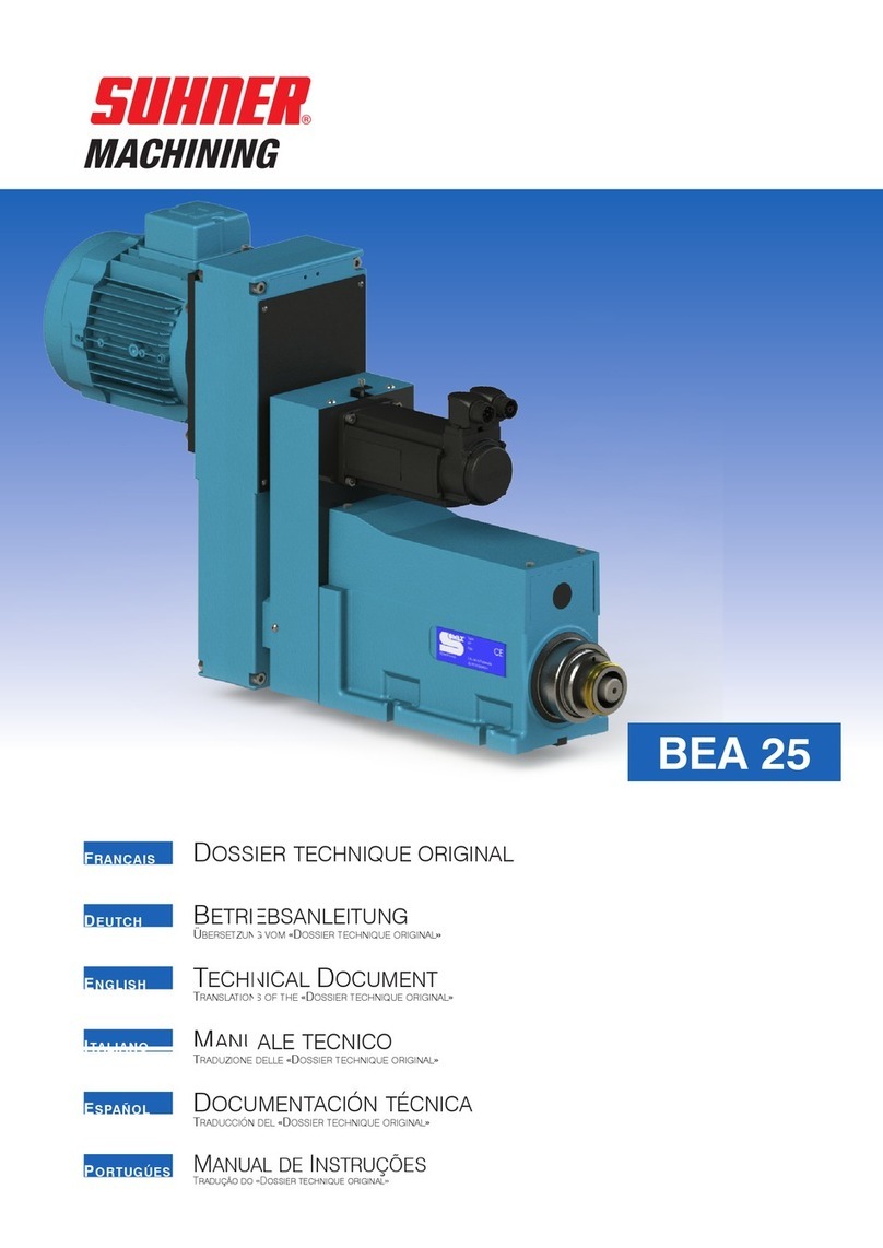 SUHNER MACHINING BEA 25 Technical document SUHNER MACHINING BEA 25 Technical document