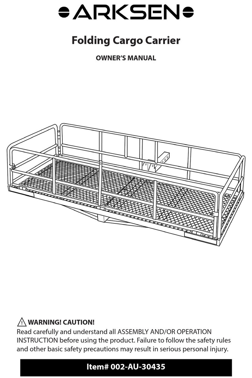ARKSEN 002-AU-30435 owner's manual