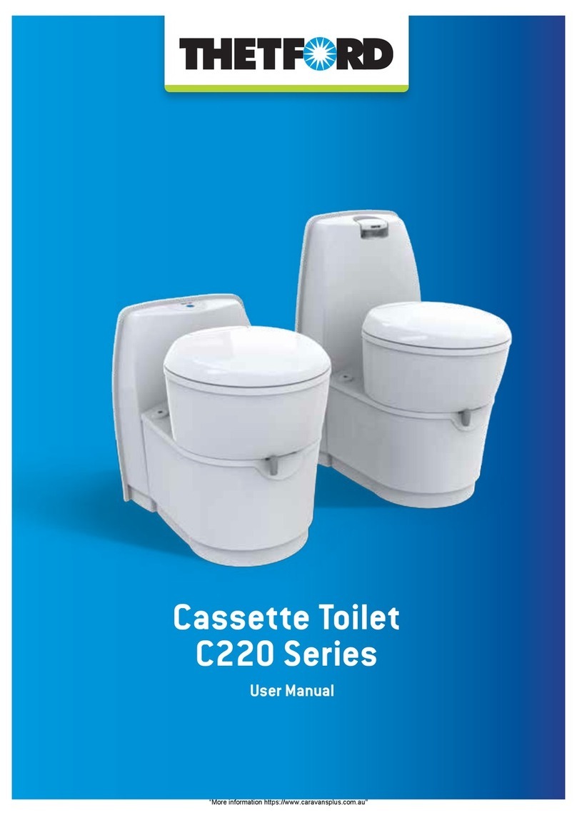 Thetford C220 Series user manual
