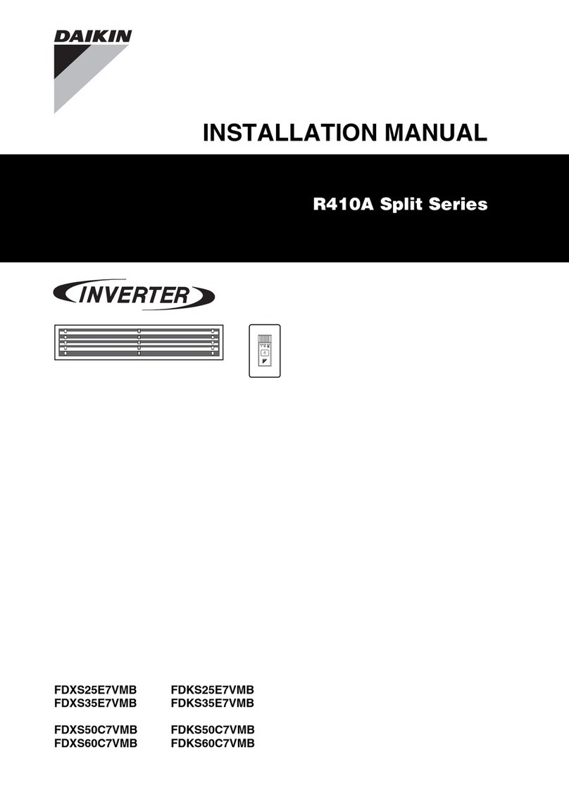 Daikin FDXS35E7VMB User manual