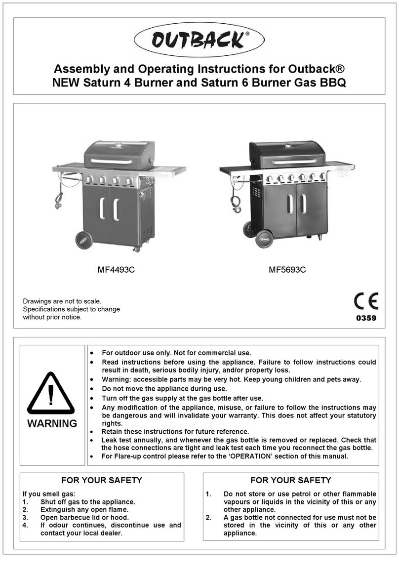 Outback Saturn 4 User manual
