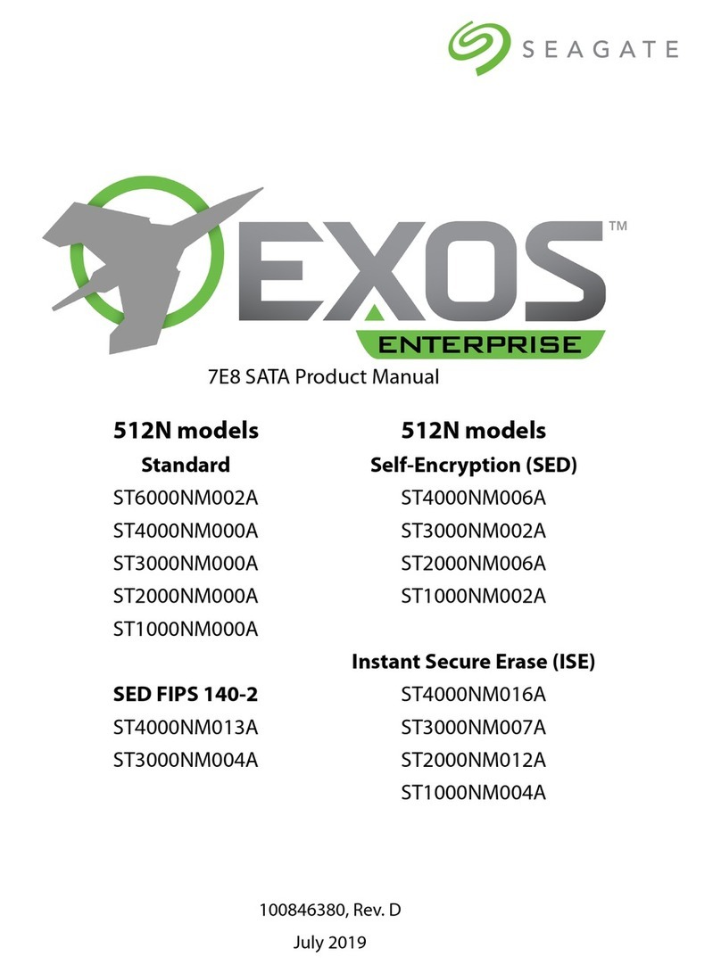 Seagate EXOS ST3000NM007A product manual