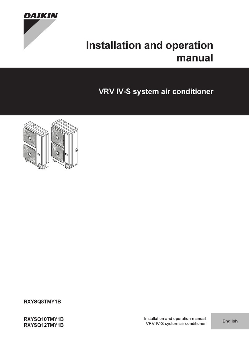 Daikin RXYSQ8TMY1B User manual