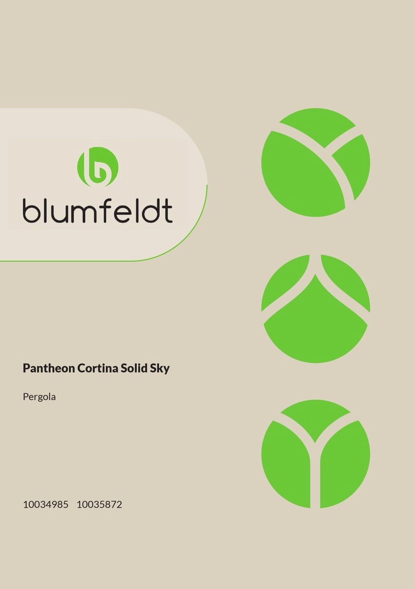 Blumfeldt Pantheon Cortina Solid Sky 10034985 User manual Blumfeldt Pantheon Cortina Solid Sky 10034985 User manual