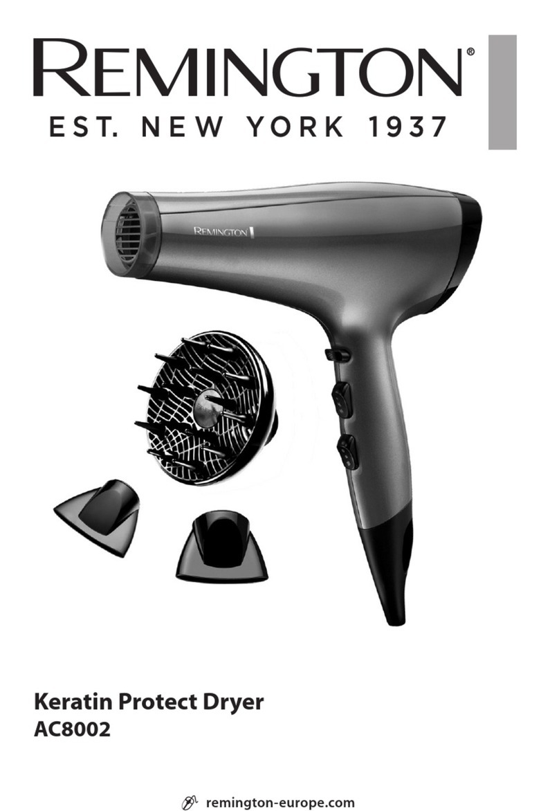 Remington AC8002 manual